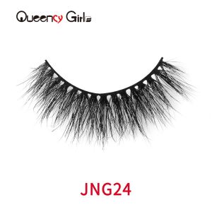 China Fluffy 25mm Cruelty Free False Eyelashes With 3D Efficient on sale
