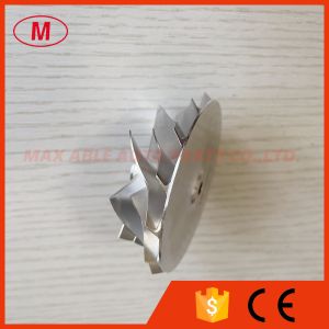 TD04 reverse 51.03/62.00mm 7+7 blades Turbo aluminum 2618/milling/ billet
