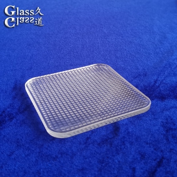 Quality Custom High Clarity Patterned Textured Glass Cover For Spotlighting wholesale