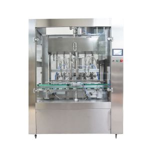 Linear Piston Filling Machine , 1200-1800bph Hand Soap Filling Machine
