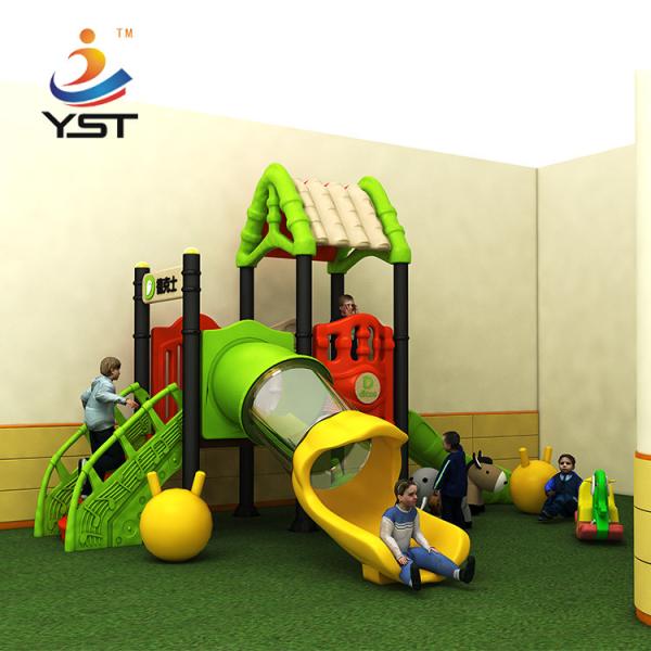 Anti UV Plastic Kids Playground Slide CE Standard With Stainless Steel Screws