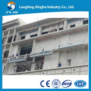 Cheap Electric suspended cradle / construction gondola / hanging scaffolding platform for sale