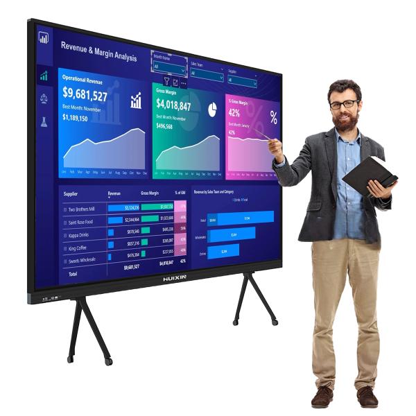 Quality Student Interactive Smartboard Metal Frame Interactive Flat Panels For Education wholesale