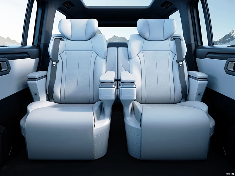 Hybrid Fuel Jishi 01 2023 Versatile 7 Seater Version Energy Vehicles Medium Large SUV Max Speed 200Km/h 2023 REEV Car