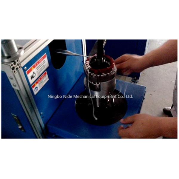 NIDE stator coil lacing machine with CNC control design and HIM program
