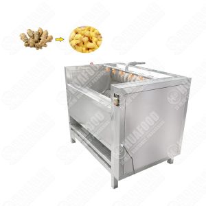 Potato Washing And Peeling Machine Furit And Vegetable Peeler Machine