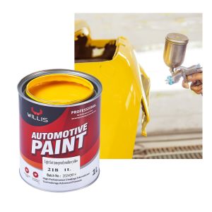 Customized Solid Car Paint Colors , Stable Weather Resistant 2k Spray Paint 2K