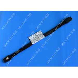 SFF 8087 To SFF 8087 Serial Attached SCSI Cable , 36 Pin Mini SAS Power Cable