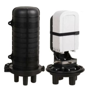 Cheap Ip68 24 48 96coreVertical heat shrink seal dome fiber optic closure 1 inlet 3 outlet for sale