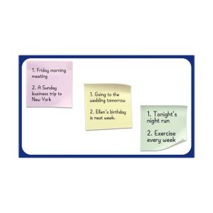 Cheap Double Sides Soft Magnetic Whiteboard Removable Sticky Display Memo Board for sale