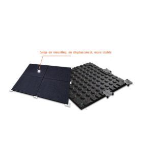 No Odor Colored Rubber Tile For Indoor Playground Interlocking Anti Fatigue Mats