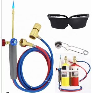 Cheap Oxygen MAPP Torch Kit for Soldering and Brazing Temperature up to 3550C Portable Design for sale