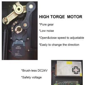 Cheap Remote Control Access Control Fence Mechanism 18B Boom Length 1.5-6M for sale