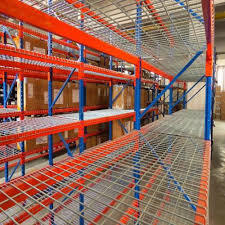 Wire Mesh Rack Decking 1.5mm 1.8mm 2.0mm Thickness , Warehouse Wire Decking