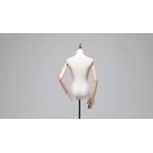 Cheap Fashion Female Display Mannequins Cheap Cheap Foam Tailor Torso Half Body Mannequin with Base Women Style Stand Material Adults for sale