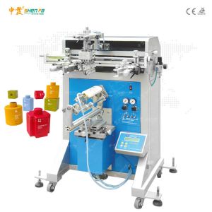 120x250mm Plastic Plastic Bottle Screen Printing Machine Semi Automatic Screen