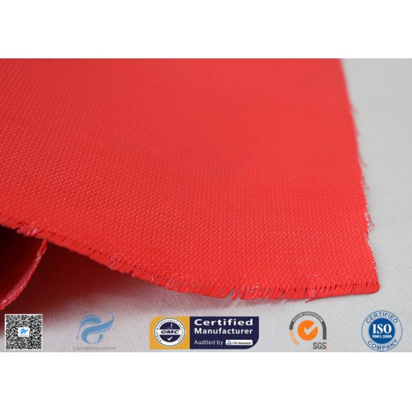 Medium Alkali Heat Resistant 510g C-glass Silicone Coated Fiberglass Fabric