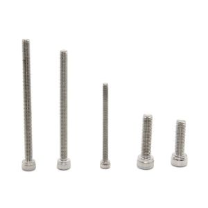 Stainless Steel Allen Bolt M6 M8 M10 M12 DIN912 Cylinder Head Hex Socket Cap