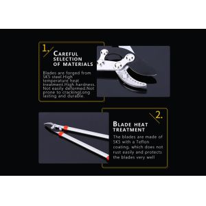 Elbow Tree Branch Shears Scissors Telescopic Aluminum Alloy Material