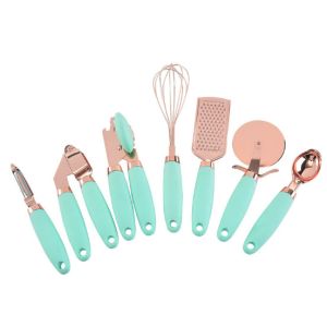 7 Pcs Kitchen Fancy Smart Gadget Set Copper Coated Stainless Steel Utensils