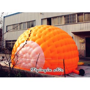 Volute Inflatable Advertising Tent, Circinal inflatable tent with Blower for