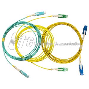 SN to SN Single Jacket Duplex Patch Cord For 400G Transceiver