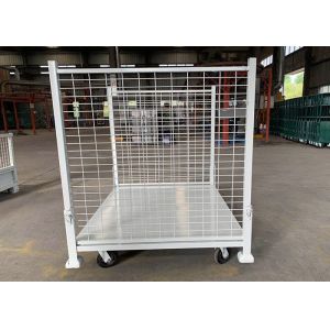 Collapsible Tier Rack Pallet Stacking Frames For Warehouse Mobile Stacking Racks