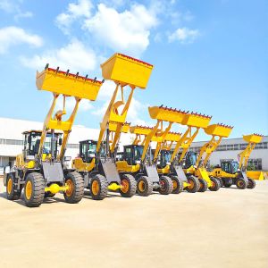 Construction Machine Wheel Loader 4x4 Diesel Hydraulic 1 Ton 2ton 3ton 4ton Mini
