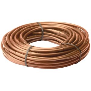 1/4 PE Garden Drip Tape 6 Spacing Irrigation Emitter Tubing