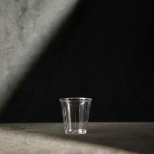 China Durability 60ML Round PS Plastic Cups For Hot And Cold Beverages Withe Customized Logo on sale