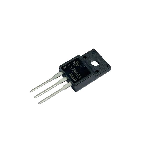 Quality 7A600V High Breakdown Voltage Mosfet CS7N60A2 To-220F With Low Ciss wholesale