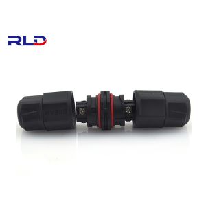 Automotive Connector 3 Pin Circular Connector With Screw Terminal Led Connector