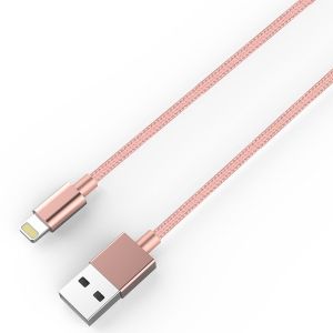 China 2.4A MFI 10ft Braided Lightning Cable Charger For Iphone on sale