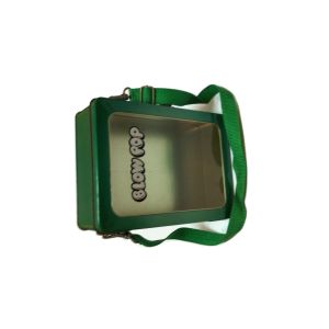 Lunch Food Metal Tin Container With Bandle / Biscuit Hinge Boxes