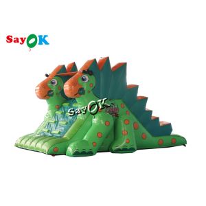 Commercial Inflatable Bouncy Slides Toddler Pvc Inflatable Dinosaur Dry Slide