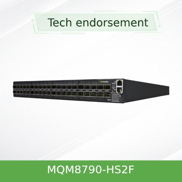 Quality MQM8790-HS2F Mellanox Network Switch 40 Port Non Blocking Managed HDR 200Gb/S wholesale