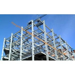 Multiple Floor Prefabricated Steel Buildings EPC Project , Galvanized Surface