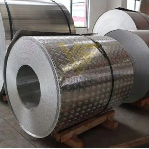 China 0.2mm Embossed Aluminium Coil 1100 1050 1060 3105 H15 Alloy on sale