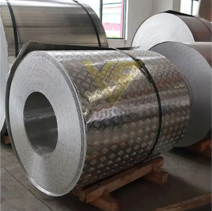 Quality 0.2mm Embossed Aluminium Coil 1100 1050 1060 3105 H15 Alloy wholesale