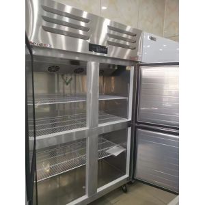 China Precise Control Commercial Kitchen Freezer Energy Saving Air Cooled Freezer 1000L on sale