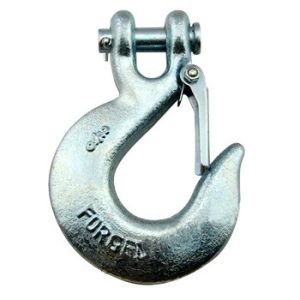 Metal Safety Latch Drop Forged Lifting Eye Hook For Outdoor Climbing Activity