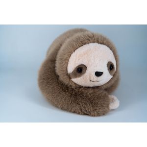 CE CPC OEM ODM Kawaii Stuffed Sloth Animal Fluffy Sloth Plush Custom Soft Toys