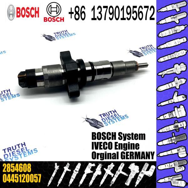 0445120057 2854608 504091505 Common Rail Diesel Fuel Injector for R210LC-7 R250-7 R290-7 QSB6.7