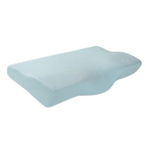 Contoured bamboo memory foam pillow , Butterfly Shaped Pillow Anti Snore Fibre