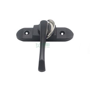 Security Aluminum Two Way window crescent lock With Short Handle