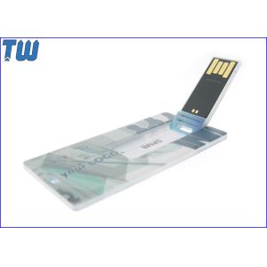 China Mini Card Plastic Usb Flash Drive 4GB 8GB Storage with Free Printing for Company Gift on sale