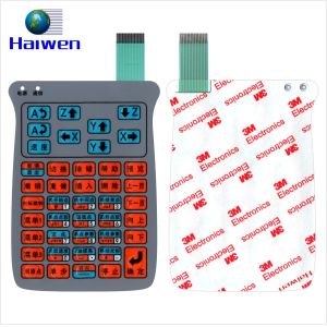 Embossed Metal Dome Membrane Switch With LED