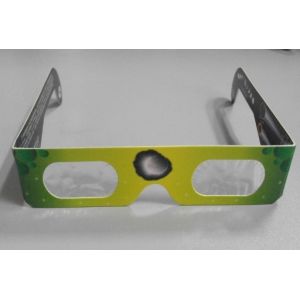 Eco Paper Solar Eclipse Glasses Sun Glasses / Hony 3d solar eclipse viewing