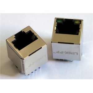 Cheap SI-16003-F 180 ° Vertical RJ45 Jack 10/100 BASE-T MAGNETIC MODULE LPJD4012DNL for sale