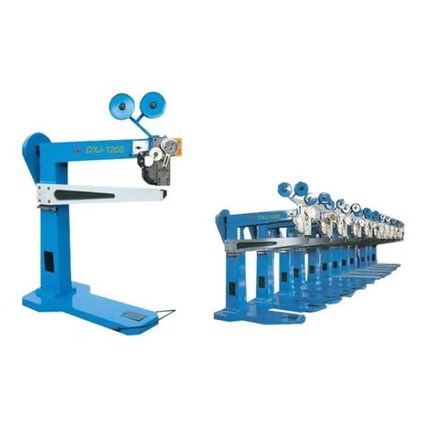Quality 600 KG Semi-automatic Manual Double Servo Box Stitching Machine for Corrugated Box wholesale
